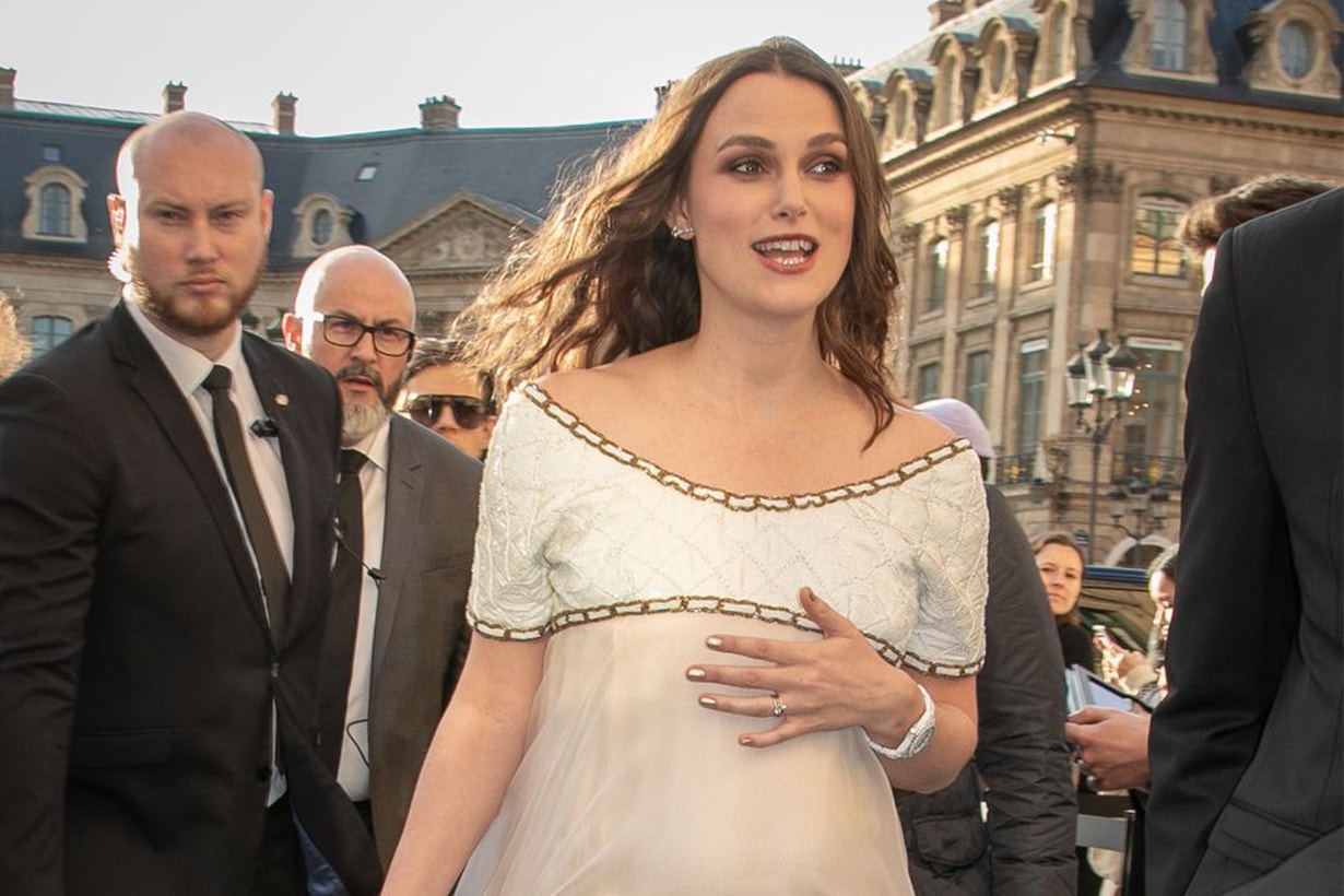 Keira Knightley Pregnant Chanel