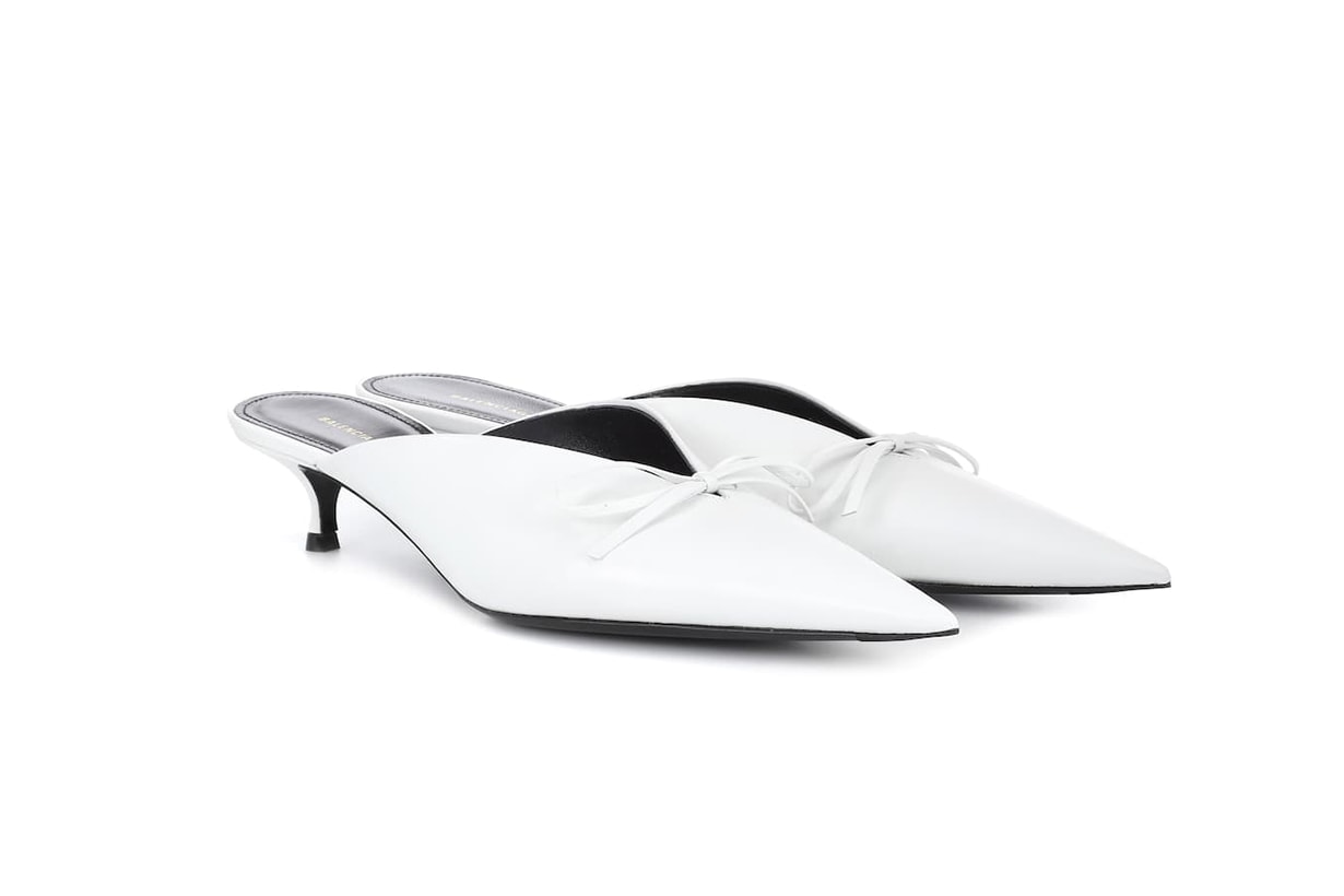 Balenciaga Knife Leather Mules