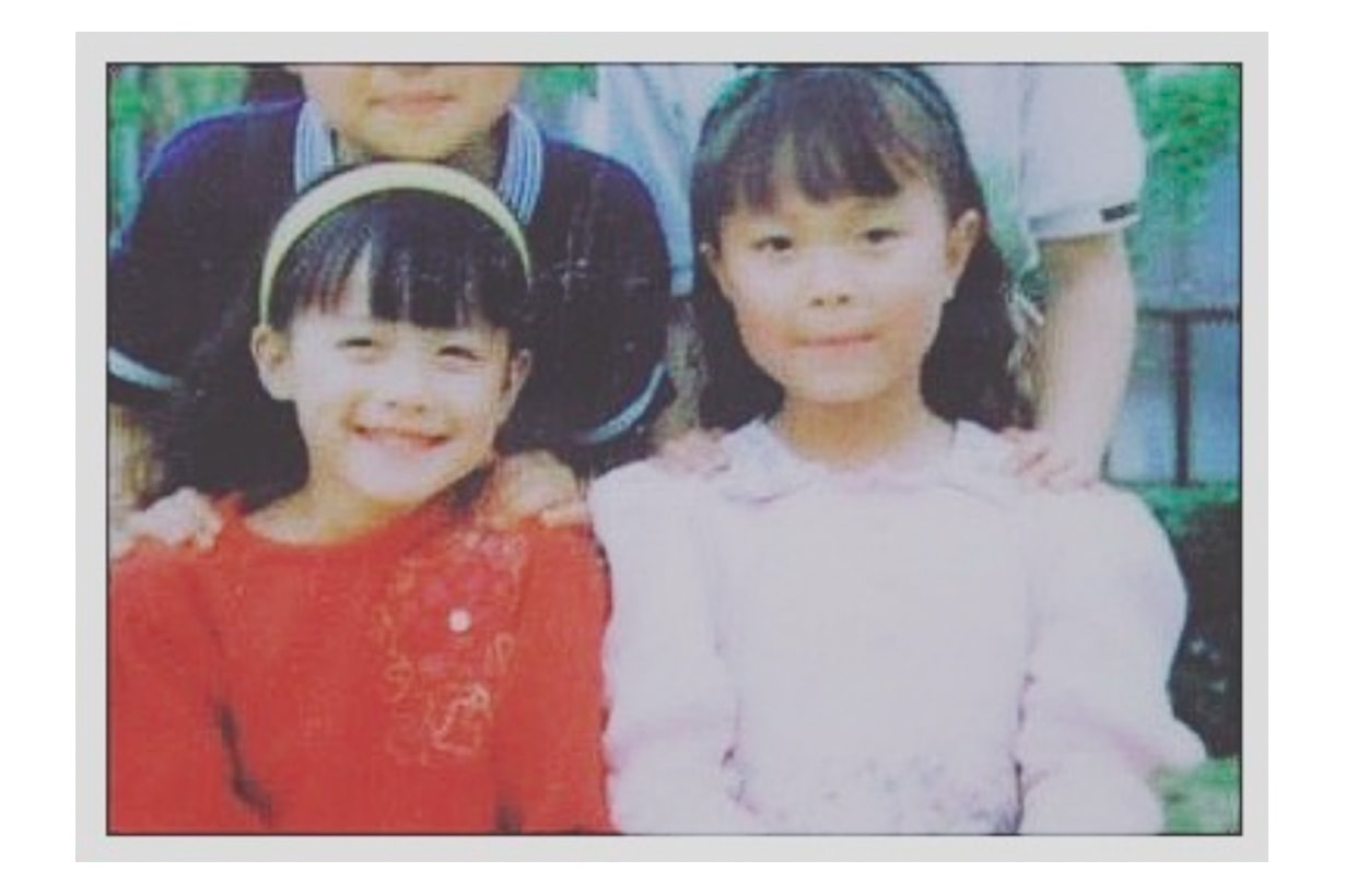 Koo Hye Sun tbt childhood photo natural beauty