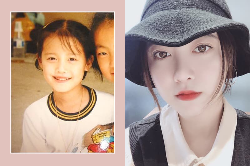 Koo Hye Sun tbt childhood photo natural beauty