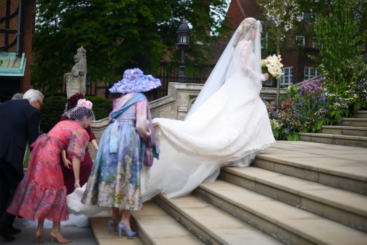 Lady Gabriella Luisa Beccaria Wedding Dress Royal