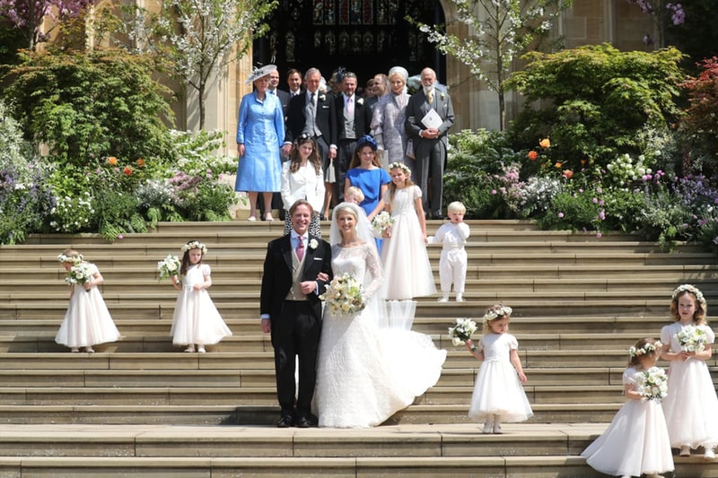 Lady Gabriella Luisa Beccaria Wedding Dress Royal