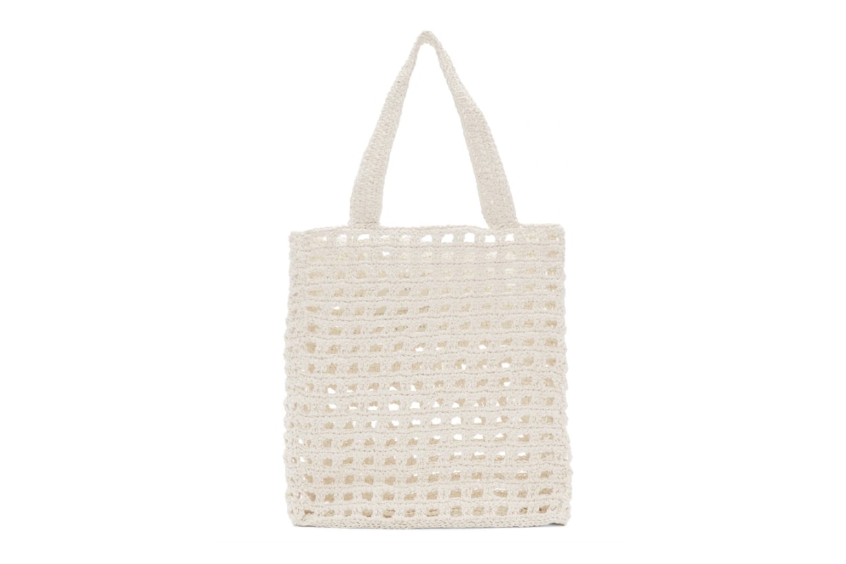 Lauren Manoogian White New Net Tote