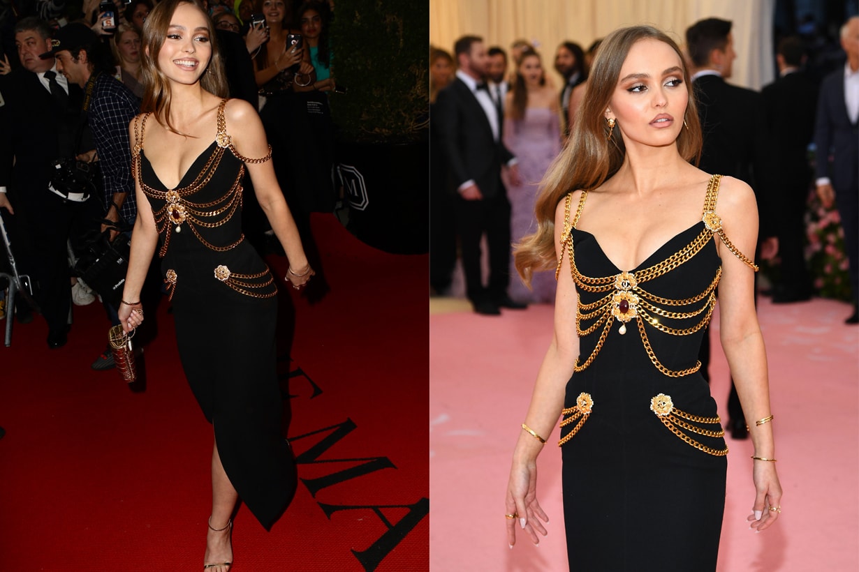 lily rose depp met gala hanel haute couture sailor moon 2019