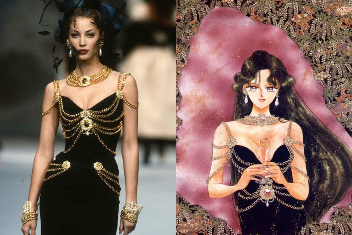 lily rose depp met gala hanel haute couture sailor moon 2019