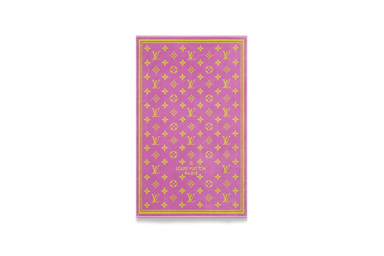 louis vuitton volley ball beach towel summer 2019