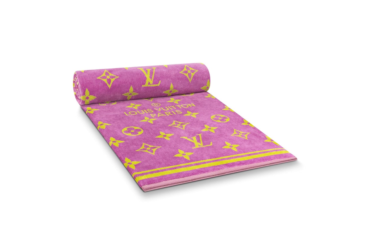 louis vuitton volley ball beach towel summer 2019