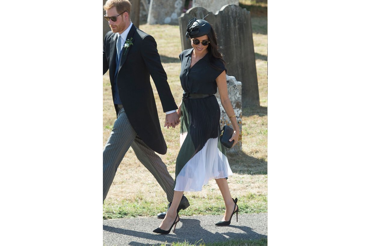 Meghan Markle Wedding Guest MIDI Dress