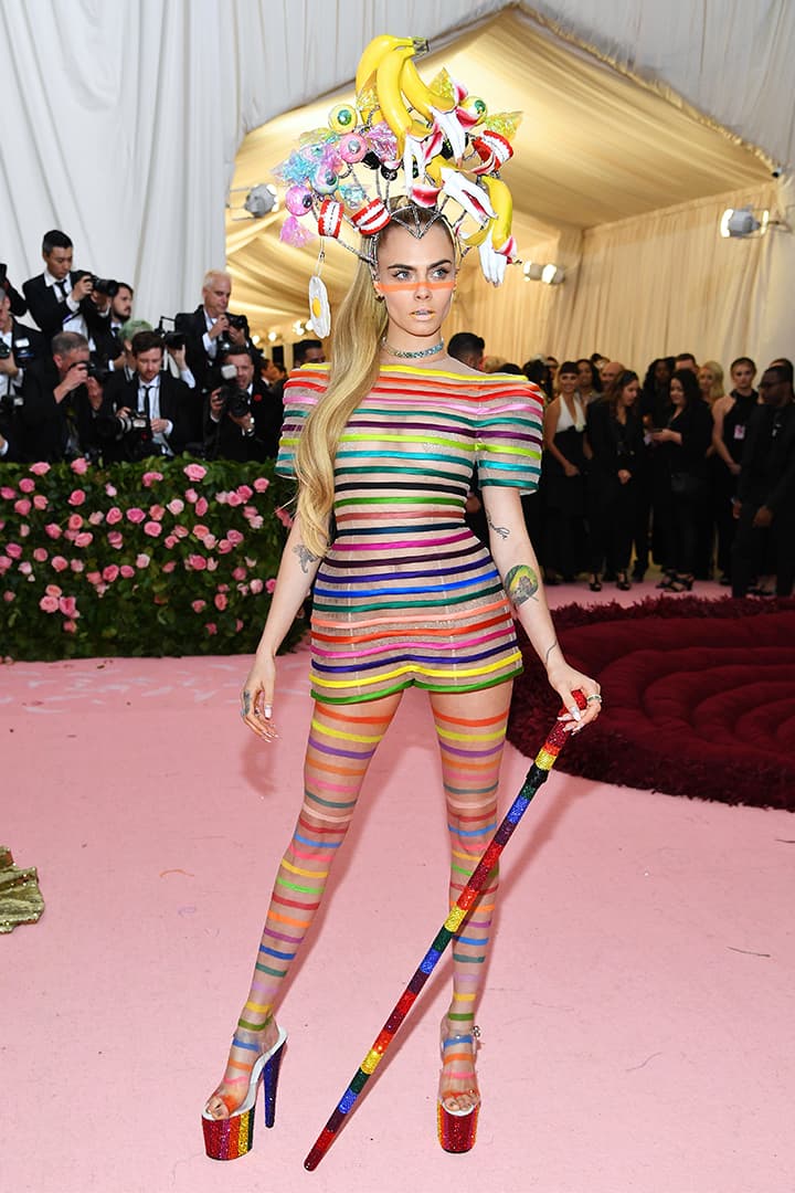 Met Gala 2019 Red Carpet Look Cara Delevingne