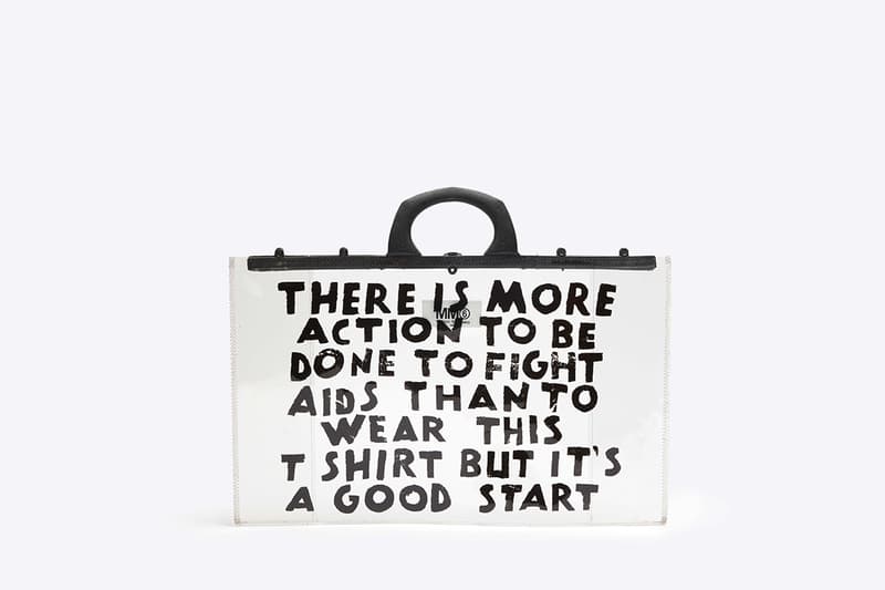 MM6 Maison Margiela SS19 AIDS print bag