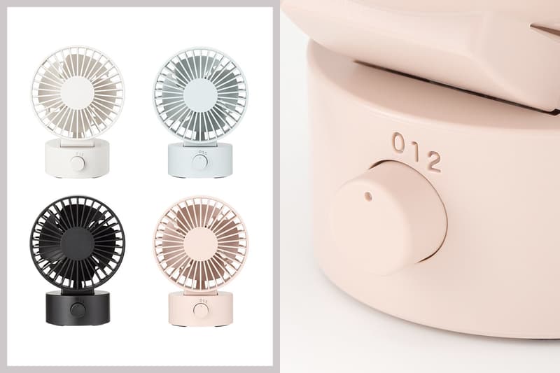 muji table fan usb summer limited 2019