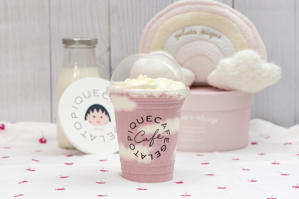 chibi maruko gelato pique cafe birthday menu