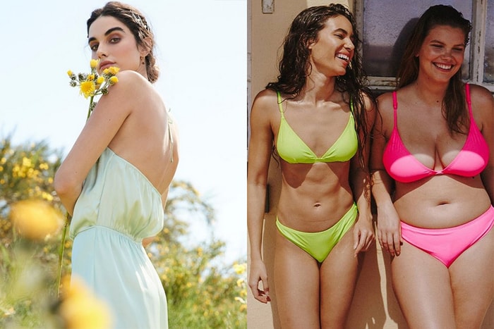 模特門牙缺掉、露出贅肉?品牌零修圖,網民:這才是正常的泳衣照!