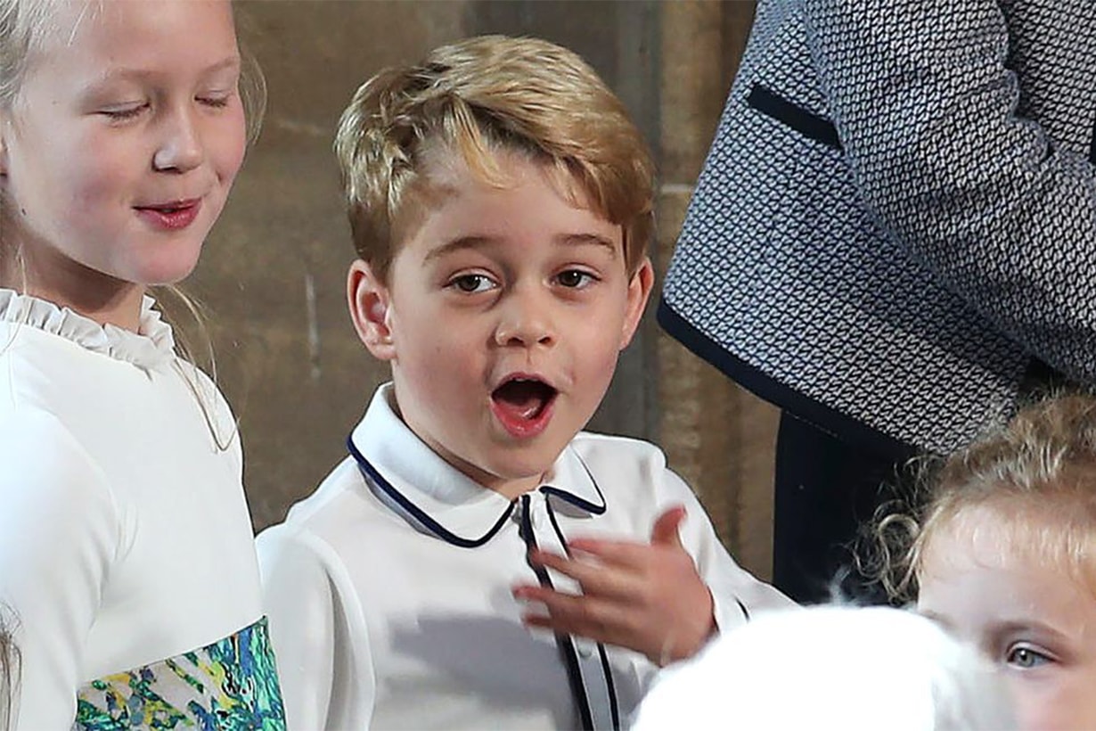 Prince George Pageboy Wedding 