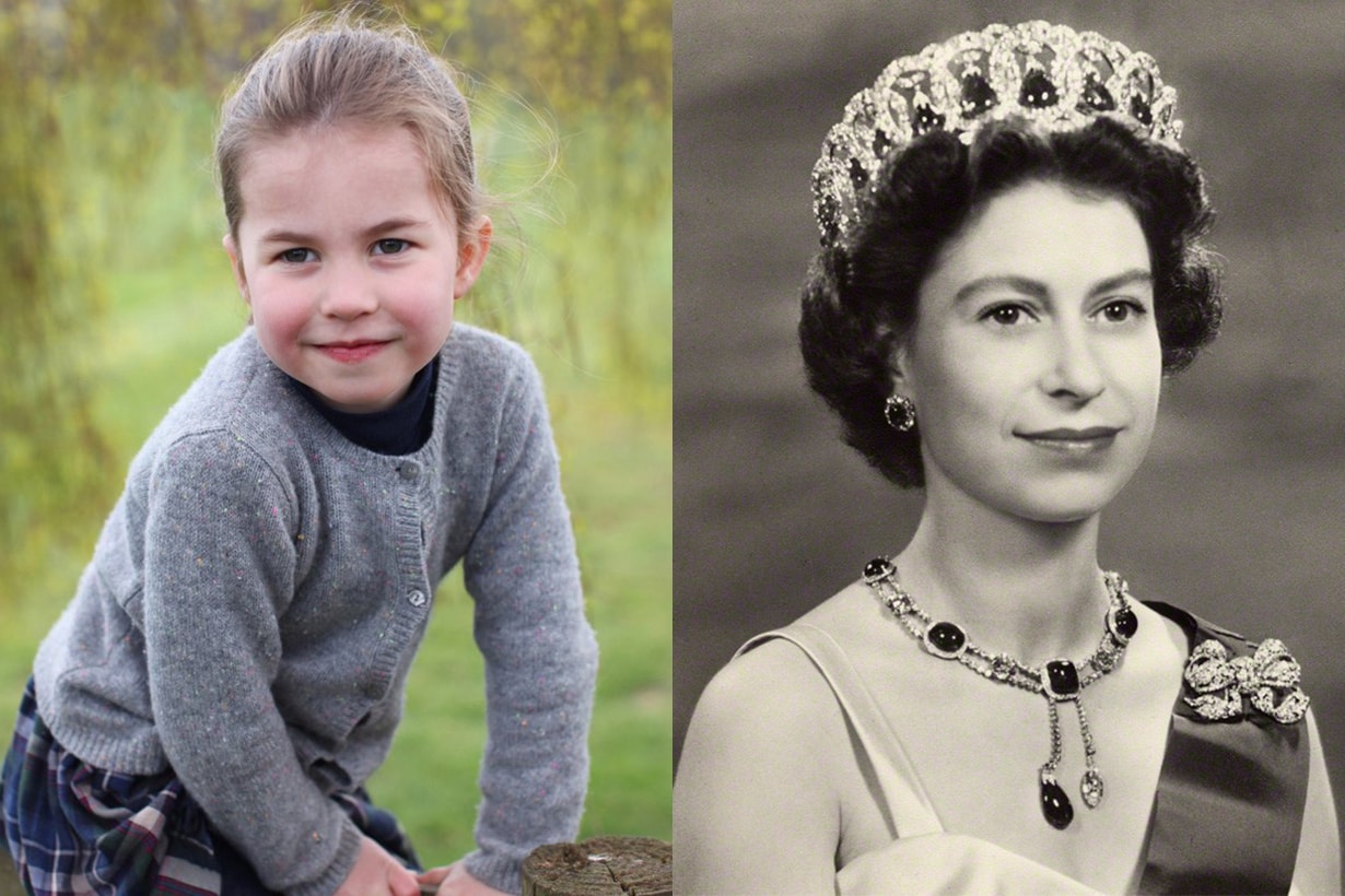 Princess Charlotte Looks Like Queen Elizabeth