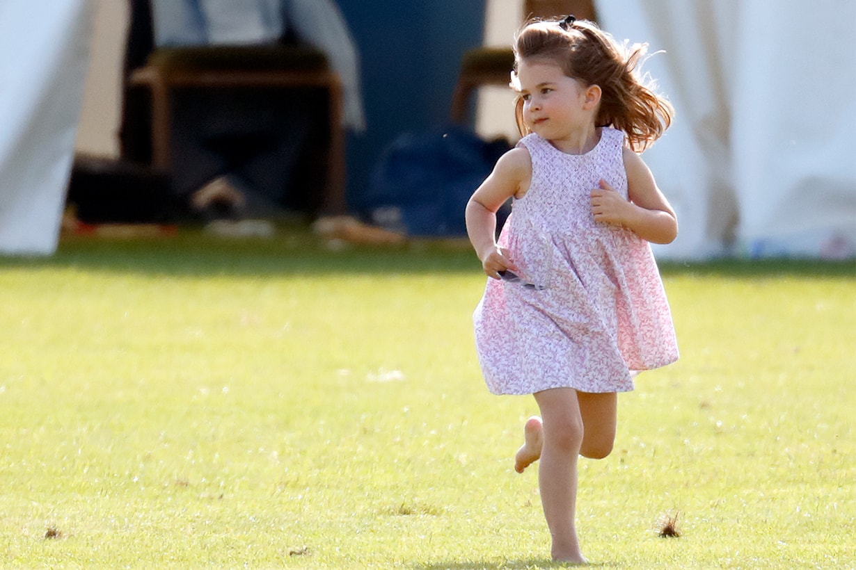 Princess Charlotte Running