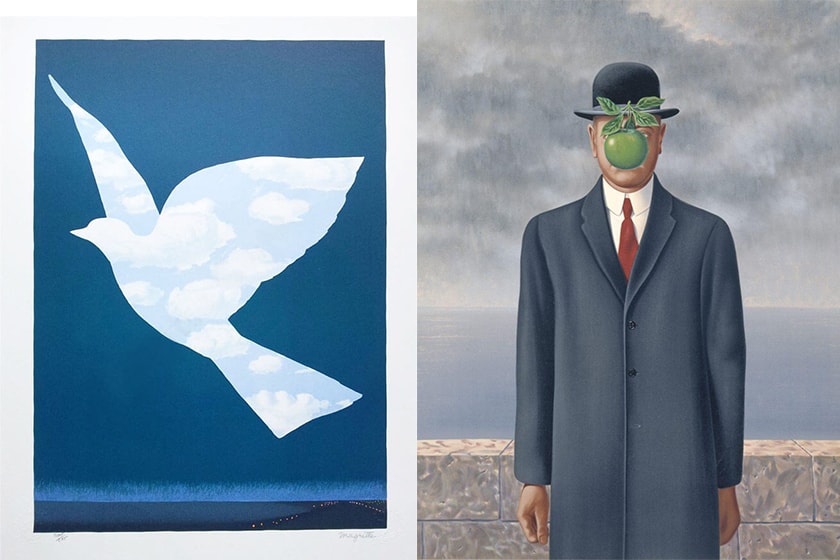Rene-Magritte The Sky Bird The Son of Man