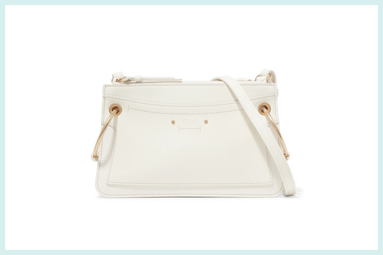 Roy Mini Leather and Suede Shoulder Bag