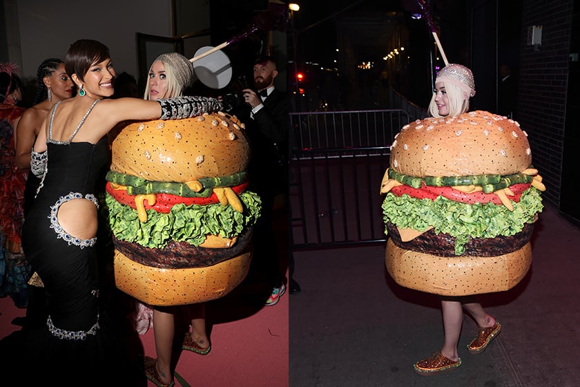 Met Gala 2019 Katy Perry hamburger dress code