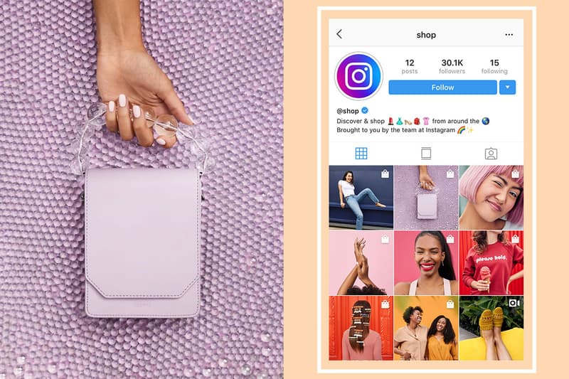 instagram shop account