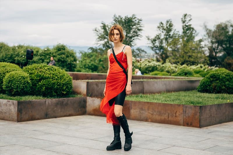 Silk Dress Street Style 2019