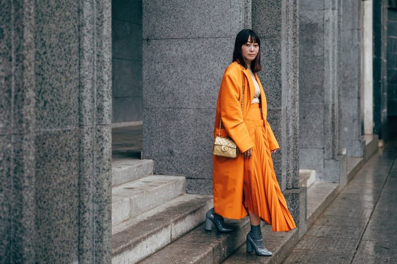 Orange Street Style 2019
