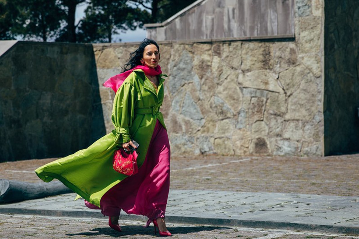 Green Pink Street Style 2019