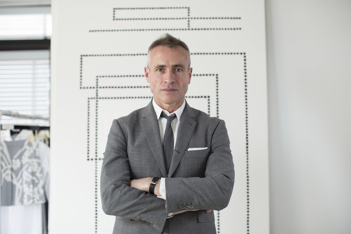 thom browne Respond accusations about the copied London artist