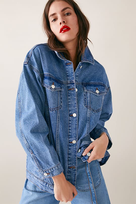 zara denim jacket jeans