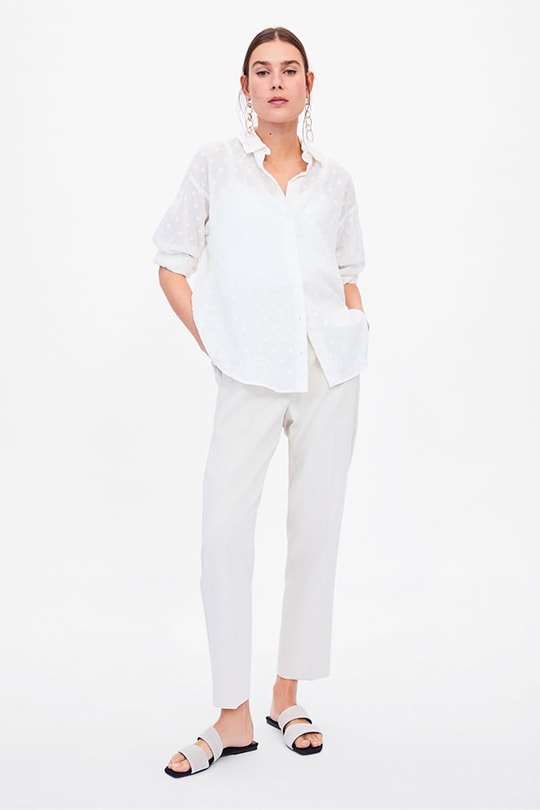 zara-white-polka-dot-oversized-blouse