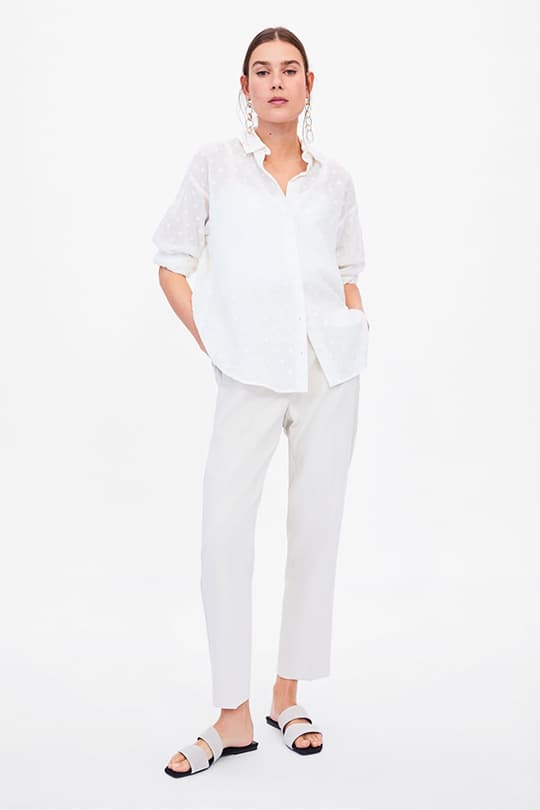zara-white-polka-dot-oversized-blouse