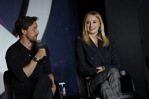 X-Men: Dark Phoenix Sophie Turner James Mcvoy