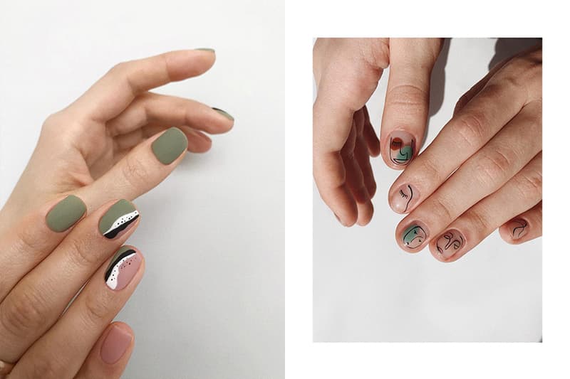 Nail Arts Trend 2019 summer Nail Color Painting