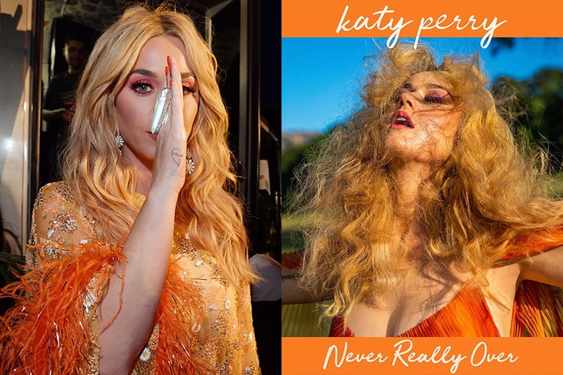 Katy Perry Fans same Heart Tattoo new song Never Really Over