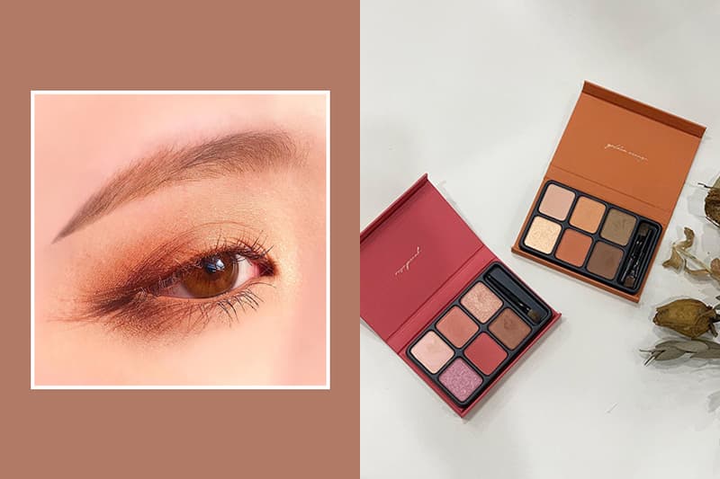 heme Cosmetics Eyeshadow Palette Rose Peach Golden Mango