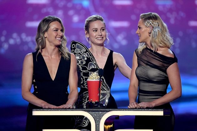 Captain Marvel Brie Larson MTV Awards