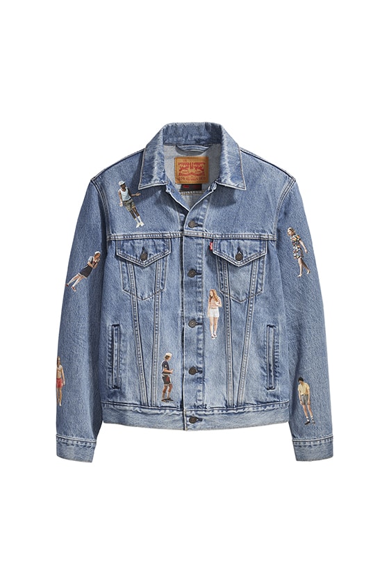 stranger things levis collabration product 1980s denim