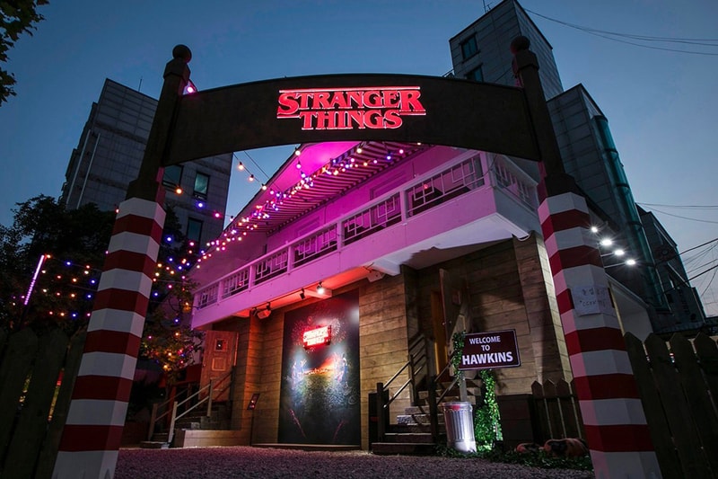 Netflix stranger things pop up spots in korea