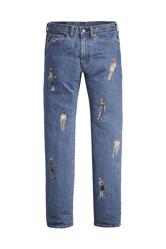 stranger things levis collabration product 1980s denim