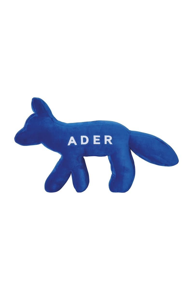 ADER x Maison Kitsuné artifacts price piece all products taiwan blue fox