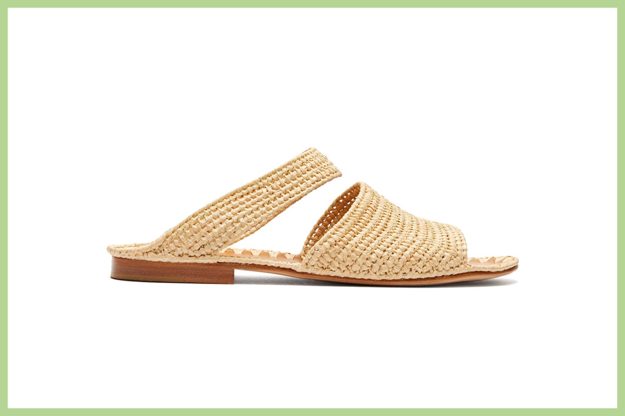 Ahmed Raffia Sandals