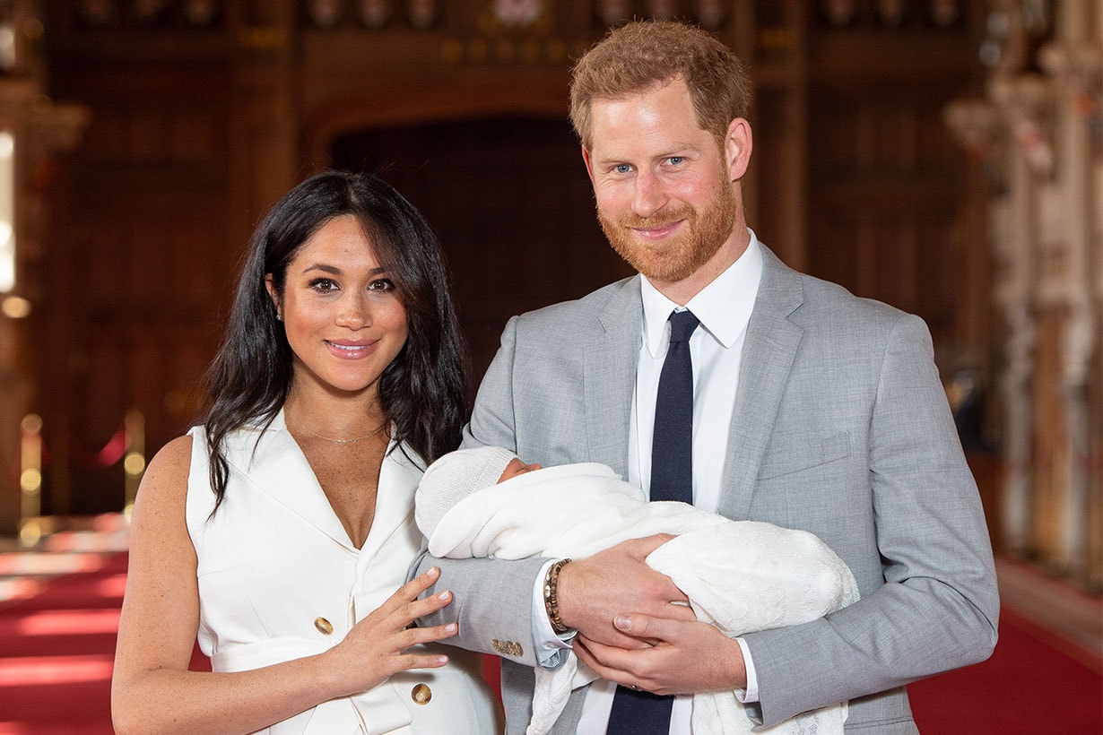 meghan markle prince harry archie harrison