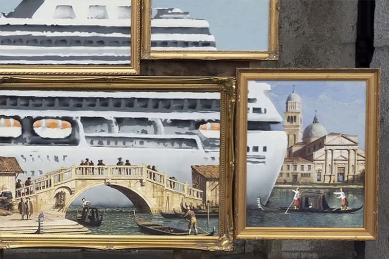 Banksy-Venice-in-oil-art