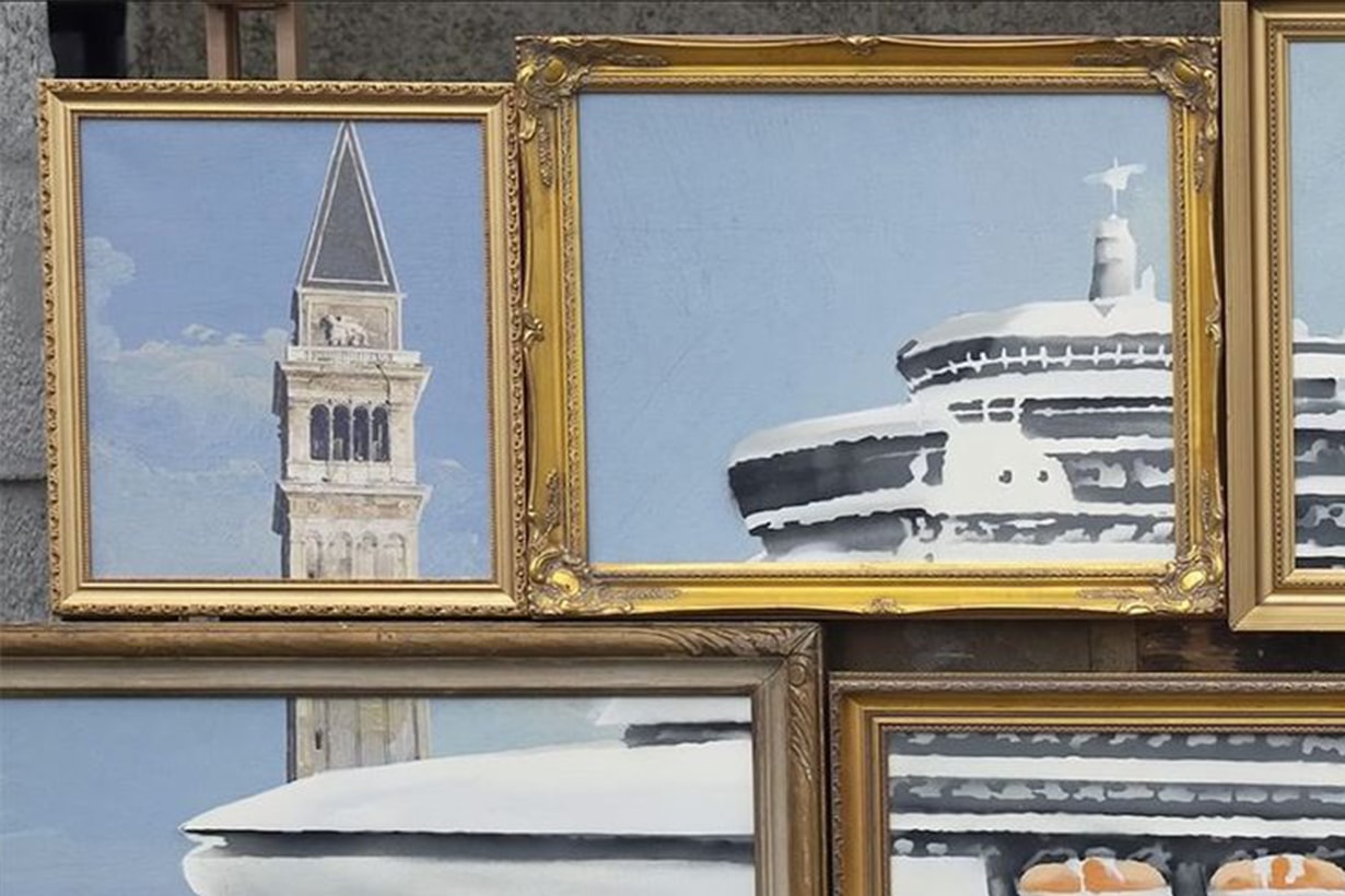 Banksy-Venice-in-oil-art