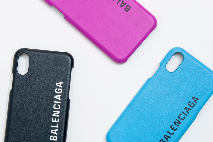 Balenciaga 首次推出手機殼：簡約小牛皮＋Logo，猜猜看售價...？