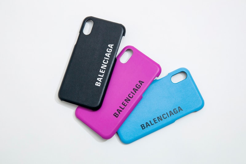 balenciaga iphone case logo new 2019 fall