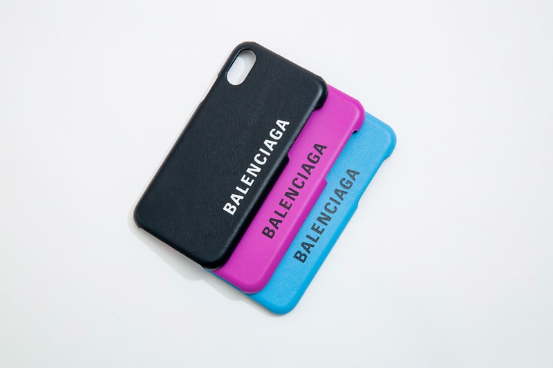 balenciaga iphone case logo new 2019 fall