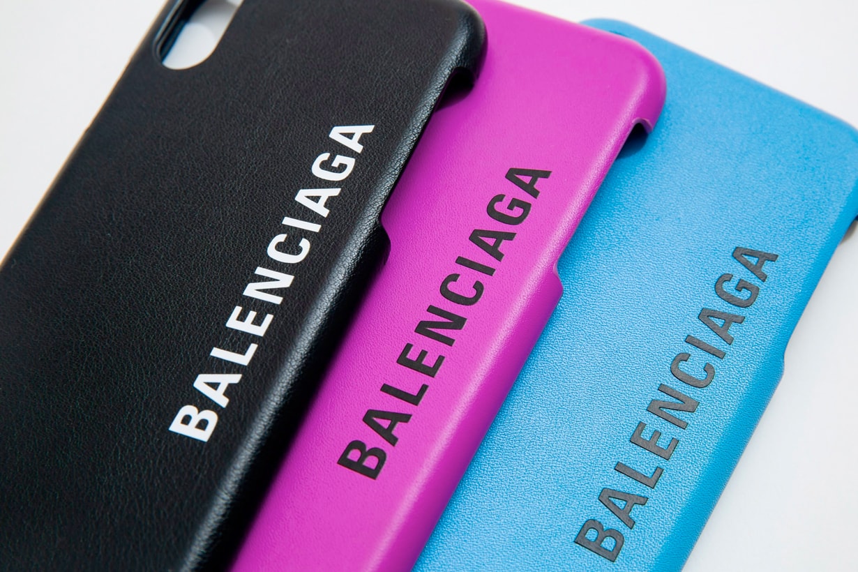 balenciaga iphone case logo new 2019 fall
