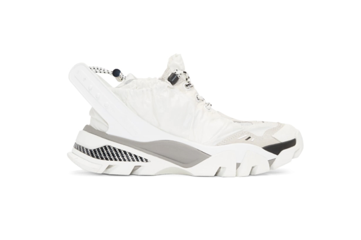 Calvin Klein 205W39NYC White Nylon Caramene 8 Sneakers