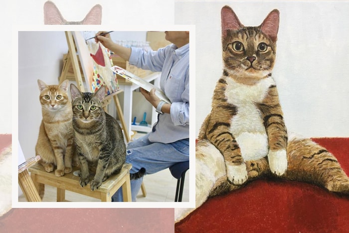 #POPBEE 動物專題:毛孩油畫—用畫筆記下與寵物的點滴時光